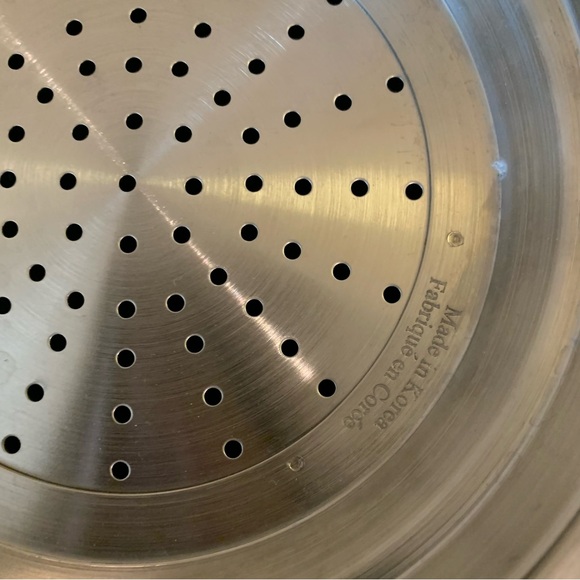 LARGE 8 quart stainless steel fabrique rn coree colander - Picture 8 of 10